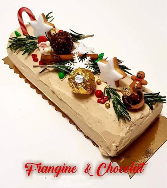 Buches de Noël, macaron, sablés de fête et gourmandises enchantées voici le  programme de Frangine & Chocolat pour des cadeaux gourmands et originaux  c'est à Miramas qu'il faut venir - Frangine et