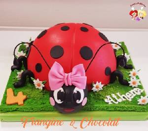 gâteau forme coccinelle sur mesure 13140 Miramas